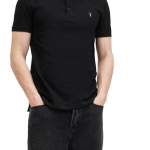 All Saints Reform SS black Polo